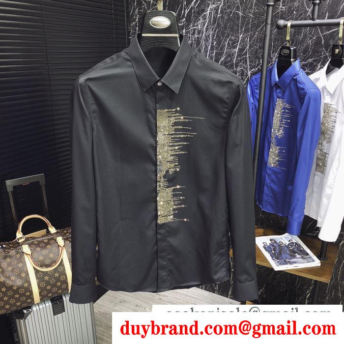 3色可選 ストリートに溢れるウェア 長袖 /ロンT/ロングT/ロングTシャツ アルマーニ 2019SSの人気トレンドファッション ARMANI 
