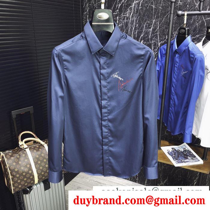 長袖 /ロンT/ロングT/ロングTシャツ 大人買いする方も多い 3色可選 アルマーニ ARMANI 2019年トレンド感が強い