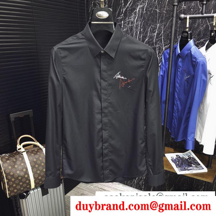 長袖 /ロンT/ロングT/ロングTシャツ 大人買いする方も多い 3色可選 アルマーニ ARMANI 2019年トレンド感が強い