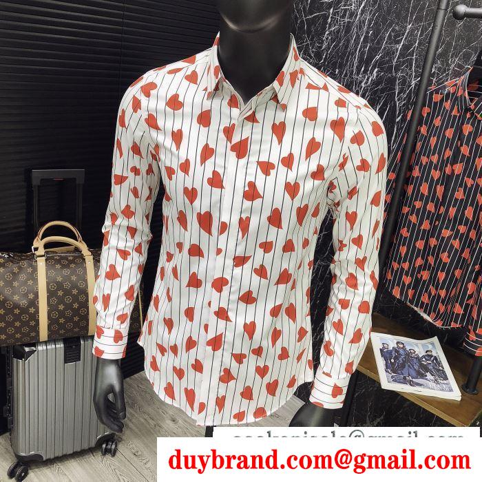 2色可選 素敵な夏の定番アイテム ドルチェ＆ガッバーナ Dolce&Gabbana 長袖 /ロンT/ロングT/ロングTシャツ夏に必須の定番アイテム