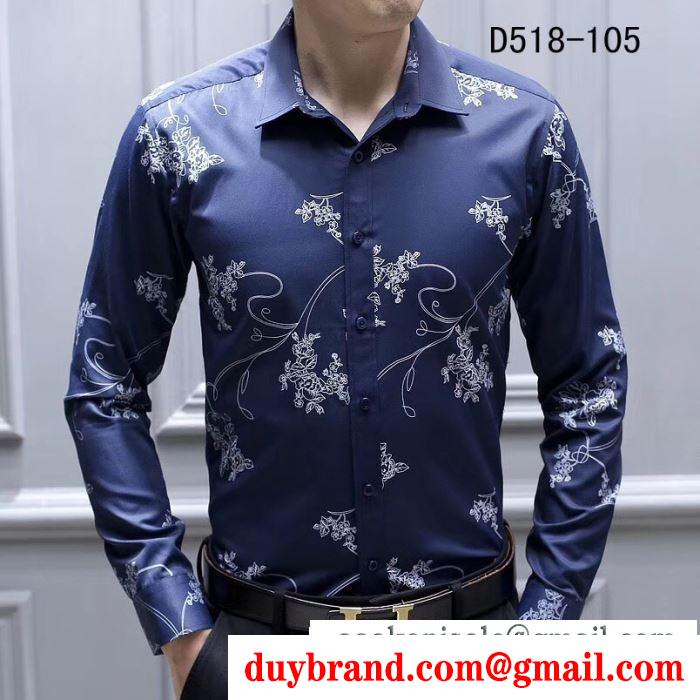 2色可選 Dolce&Gabbana カジュアルスタイルを軽快に ドルチェ＆ガッバーナ  2019春夏の必須アイテム 長袖 /ロンT/ロングT/ロングTシャツ 