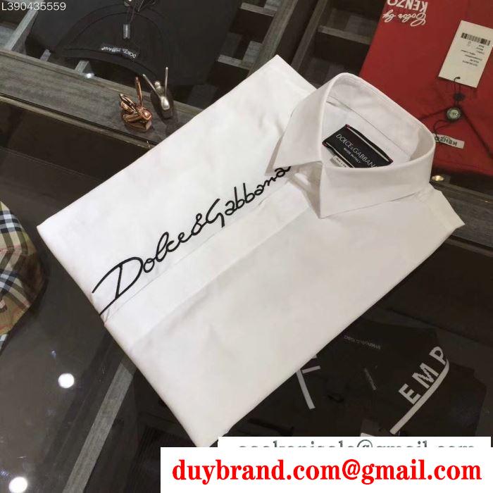 ファッションに新しい色 ドルチェ＆ガッバーナ Dolce&Gabbana 大活躍間違いなしの新着 長袖 /ロンT/ロングT/ロングTシャツ