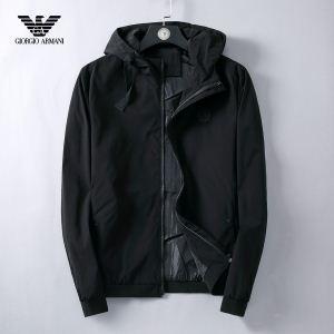 2019SS Phổ biến thương hiệu mới ARMANI HOODED Coat Armani Spring / Mùa hè Phổ biến Item_ Armani Armani _ Thương hiệu giá rẻ 
