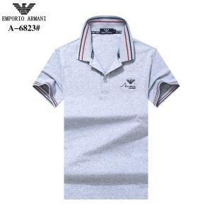Thâm hụt siêu đặc biệt giá cả mát mẻ săn việc làm kinh doanh người đàn ông armani armani t -shirt giá rẻ hàng đầu đơn giản 6 màu