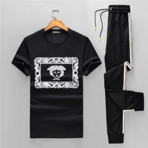 Versace Top và Bottom Set 2 Phong cách lựa chọn màu 2019 MÀU XUÂN / MÙA HOẶC Mùa hè Versace Ngăn chặn Mùa xuân / Summer Limited mới