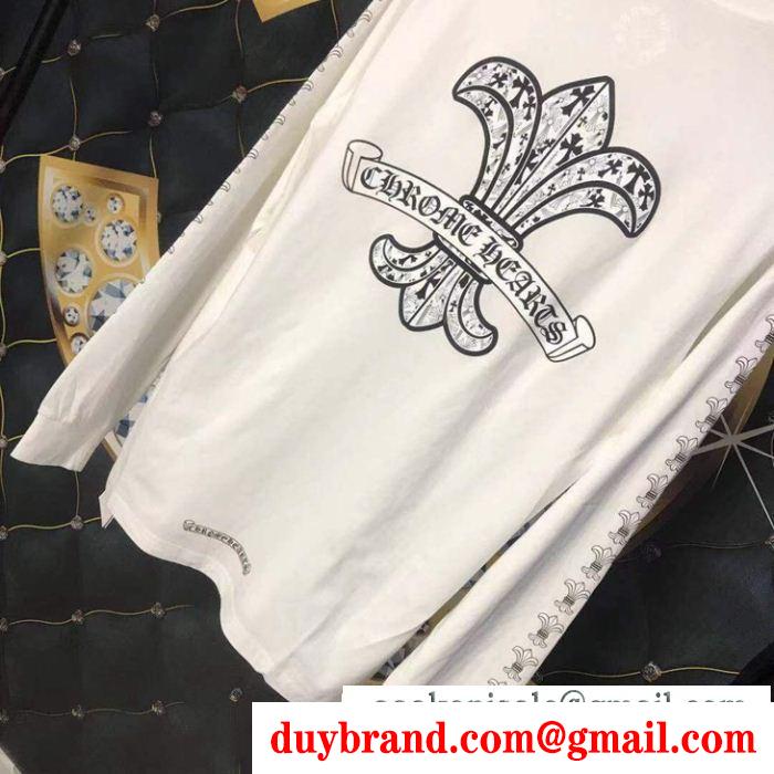 人気を抑えて新品 クロムハーツ長袖tシャツ2色可選 chrome hearts 2019ss新ブーム