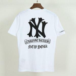 Tay áo ngắn T -Shirt Mùa xuân Mùa xuân mới 2019 Bán 2 Lựa chọn màu sắc Chrome Hearts Chrome Hearts Wear Power nổi bật _ Chrome Hearts Chrome Hearts_ Thương hiệu giá rẻ (Lớp lớn nhất của )