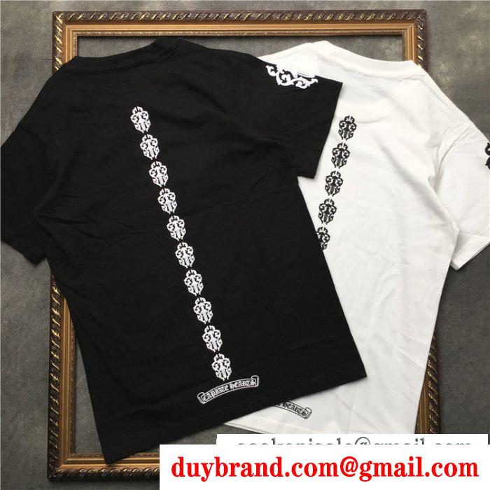 2色可選 chrome hearts 2019ssのトレンド主役級クロムハーツ 特に今期の春夏注目 半袖tシャツ