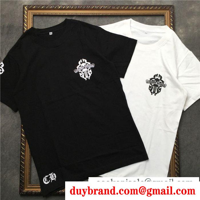 2色可選 chrome hearts 2019ssのトレンド主役級クロムハーツ 特に今期の春夏注目 半袖tシャツ