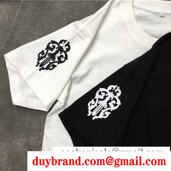 2色可選 chrome hearts 2019ssのトレンド主役級クロムハーツ 特に今期の春夏注目 半袖tシャツ