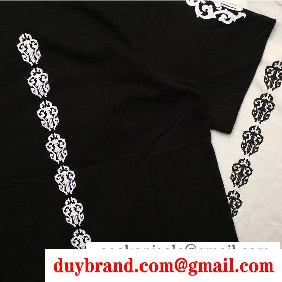 2色可選 chrome hearts 2019ssのトレンド主役級クロムハーツ 特に今期の春夏注目 半袖tシャツ