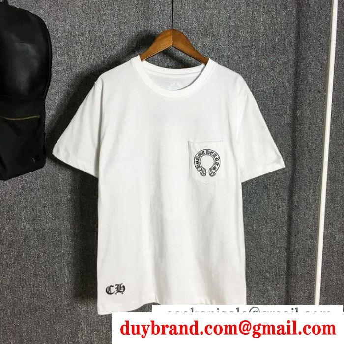 半袖Tシャツ 2色可選 2019 spring／summer chrome hearts クロムハーツ絶対かわいいおすすめ