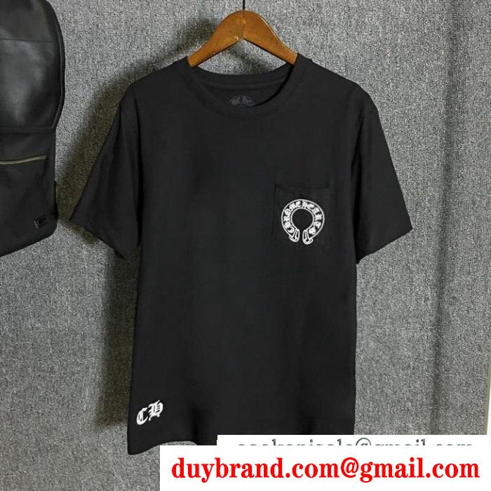 半袖Tシャツ 2色可選 2019 spring／summer chrome hearts クロムハーツ絶対かわいいおすすめ