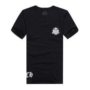 Chrome Hearts Chrome Hearts 2019 Mùa xuân / Mùa hè làm mới Xu hướng ngắn tay áo ngắn T -Shirt 2 Lựa chọn màu Một cảm giác cẩu thả _ Chrome Hearts Chrome Hearts_ Thương hiệu giá rẻ 