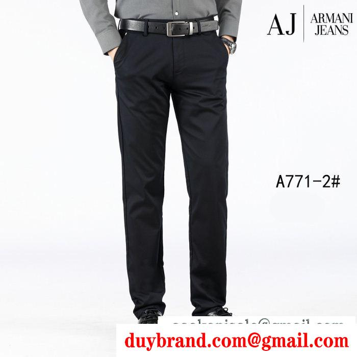 ARMANI アルマーニ チノパン 2色可選 大変大人気2019 おしゃれに着こなせる お目立ち度の高い新品