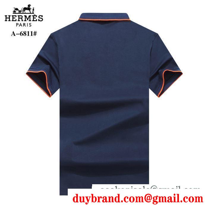 【2019年春夏】人気ブランドの最新 VIPSALE エルメス HERMES夏の暑い日にも快適に Tシャツ/ティーシャツ 多色可選 カジュアルに着こなし