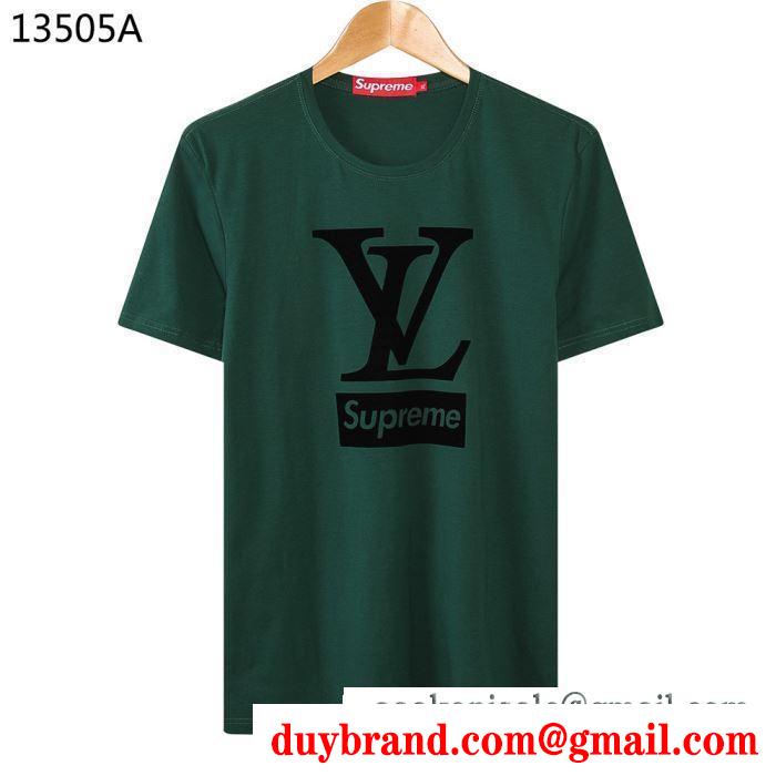 Tシャツ/ティーシャツ 2019トレンド感満載なアイテム ルイ ヴィトン LOUIS VUITTON  大人買い必須なこの春夏 多色可選
