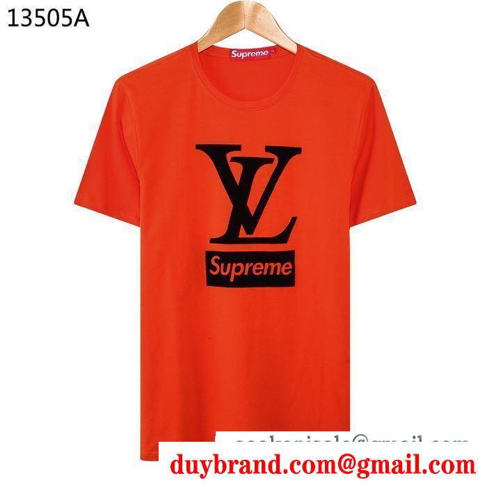 Tシャツ/ティーシャツ 2019トレンド感満載なアイテム ルイ ヴィトン LOUIS VUITTON  大人買い必須なこの春夏 多色可選