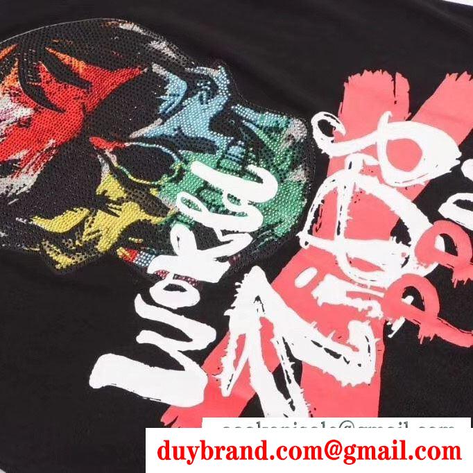 2色可選 春夏シーズン継続トレンド新着 Tシャツ/ティーシャツ フィリッププレイン PHILIPP PLEIN 2019年春夏シーズンに登場