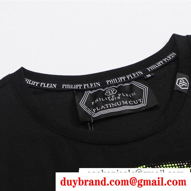 春夏爽やかな新作が流行り Tシャツ/ティーシャツ フィリッププレイン 2019人気新作が登場 PHILIPP PLEIN