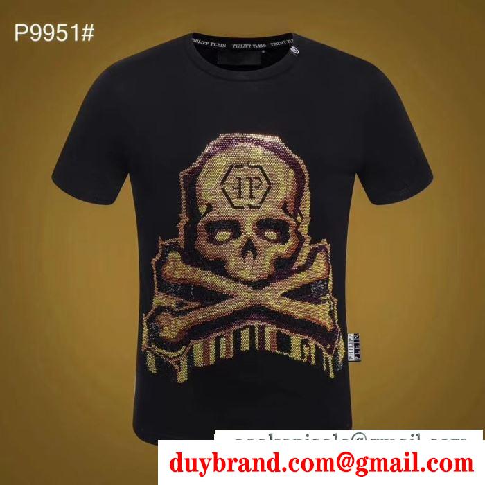 Tシャツ/ティーシャツ 先取り春夏限定新作 フィリッププレイン PHILIPP PLEIN 新春セールアイテム 