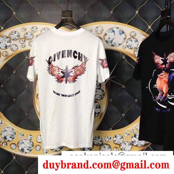 2色可選 2019春夏トレンドmàu sắc シーズンの流行にチェック givenchy ジバンシー tシャツ/ティーシャツ