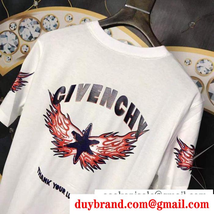 2色可選 2019春夏トレンドmàu sắc シーズンの流行にチェック givenchy ジバンシー tシャツ/ティーシャツ