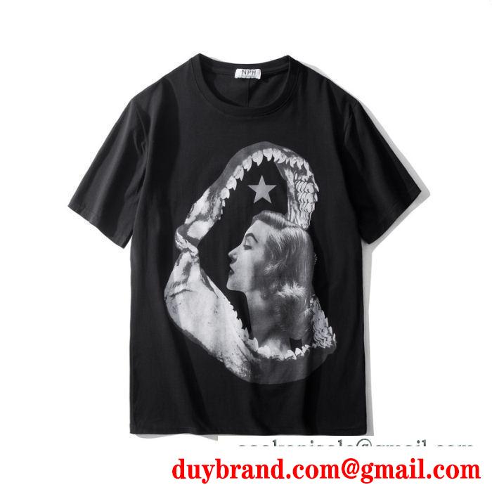 Tシャツ/ティーシャツ 2019年は断然オススメ この夏最高に人気ブランド givenchy ジバンシー