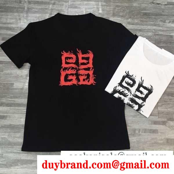 2019夏もゆったり着こなし 春夏の爽やかなスタイル givenchy ジバンシー tシャツ/ティーシャツ 2色可選