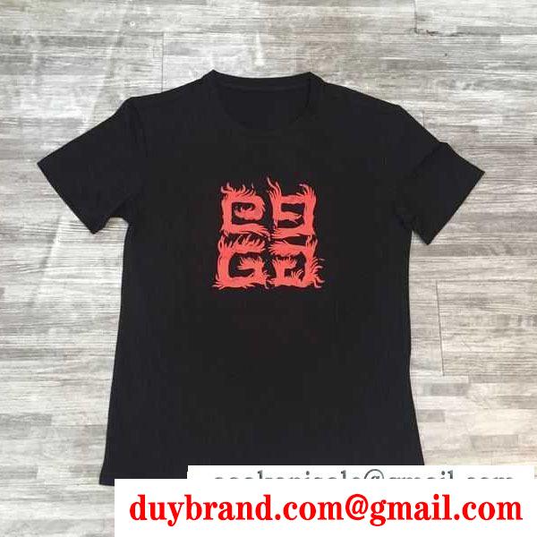 2019夏もゆったり着こなし 春夏の爽やかなスタイル givenchy ジバンシー tシャツ/ティーシャツ 2色可選