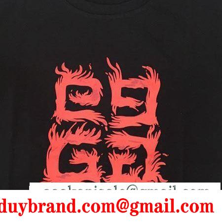 2019夏もゆったり着こなし 春夏の爽やかなスタイル givenchy ジバンシー tシャツ/ティーシャツ 2色可選