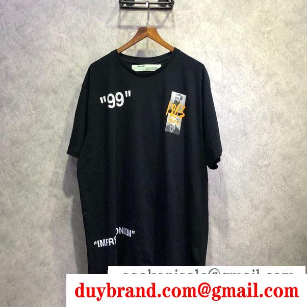 Off-White オフホワイト 半袖tシャツ 2色可選 新着春夏2019セール お気に入りの最新コレクション