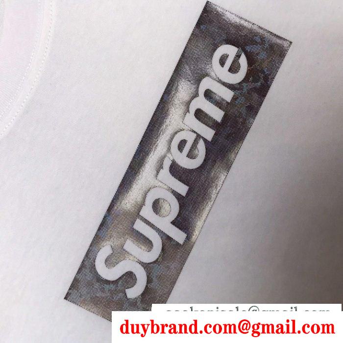 不動の人気2019最新 クラシックな雰囲気のトップス シュプリーム supreme 半袖tシャツ 3色可選