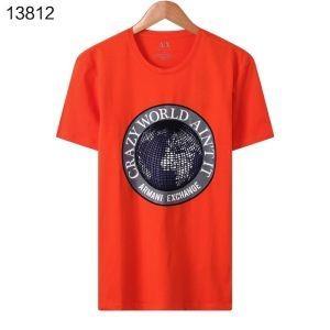 Armani T -Shirt Armani ngạc nhiên t -Shirt lớn Big Men's Big Men's Big Men's Big Dark Black White