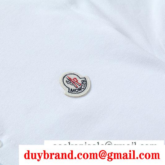 MONCLER tシャツ/ティーシャツ 4色可選 19年トレンド春夏もお世話に おしゃれ度をupする新着 モンクレール