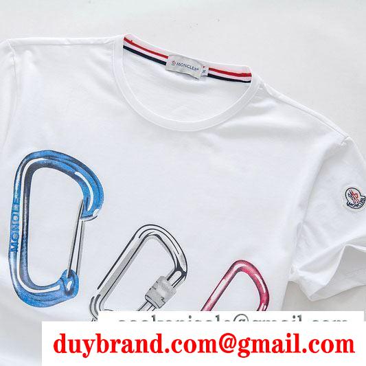 オシャレスタイルは今季も モンクレール moncler tシャツ/ティーシャツ 4色可選 2019 spring／summer