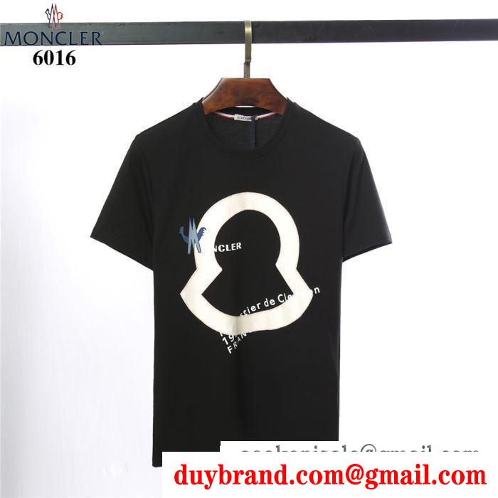 シーズンの流行にチェック モンクレール moncler tシャツ/ティーシャツ 2色可選 2019春夏オシャレに注目