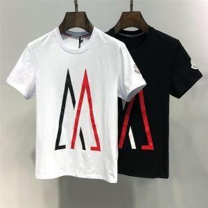 Moncler Moncler t -shirt/Tea Shirt 2 Lựa chọn màu 2019 Xu hướng mùa xuân/mùa hè Người nổi tiếng cũng là một thương hiệu điên rồ mới