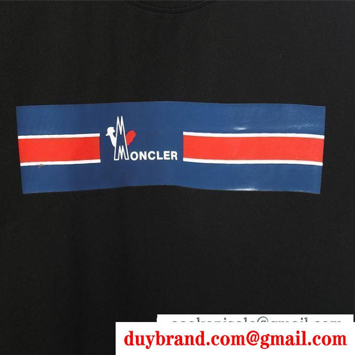 2色可選 2019春夏の流行ファッション 抜け感もばっちり モンクレール moncler tシャツ/ティーシャツ