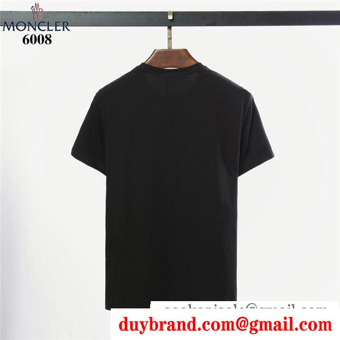 モンクレール moncler tシャツ/ティーシャツ 2色可選 2019春夏まだまだトレンド 抜群なブランドプリント