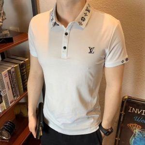Chất lượng vụ nổ đảm bảo Mức bảo đảm áo polo kinh doanh thành công Slow White trắng Louis Vuitton Louis Vuitton T -Shirt giá rẻ