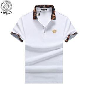 Siêu chất lượng tuyệt vời đảm bảo doanh nhân sành điệu polo thể thao bình thường versace màu trắng đen versace Versace Versace