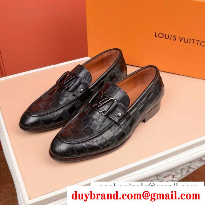 2019春夏の流行をチェック louis vuitton ルイ ヴィトン お目立ち度の高い新品 ビジネスシューズ ファッションに新しい色