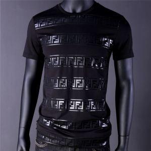 Giá rẻ giá rẻ Đặc biệt Đặc biệt Đặc biệt MỚI -Đàn ông Charm 100 % T -shirts mờ dần Black White Rock Fendi Fendi