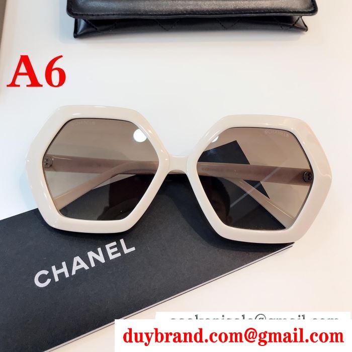 2019SSトレンドのチェック  chanel この夏最高に人気ブランド サングラス 多色可選