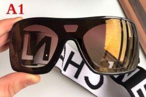 Phong cách -Kính râm đơn giản 2019SS Thời trang thời trang phổ biến Multi -Molored _ _