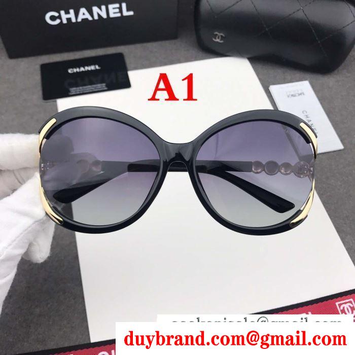  chanel 春夏トレンド先取り サングラス 2019年トレンド情報 4色可選