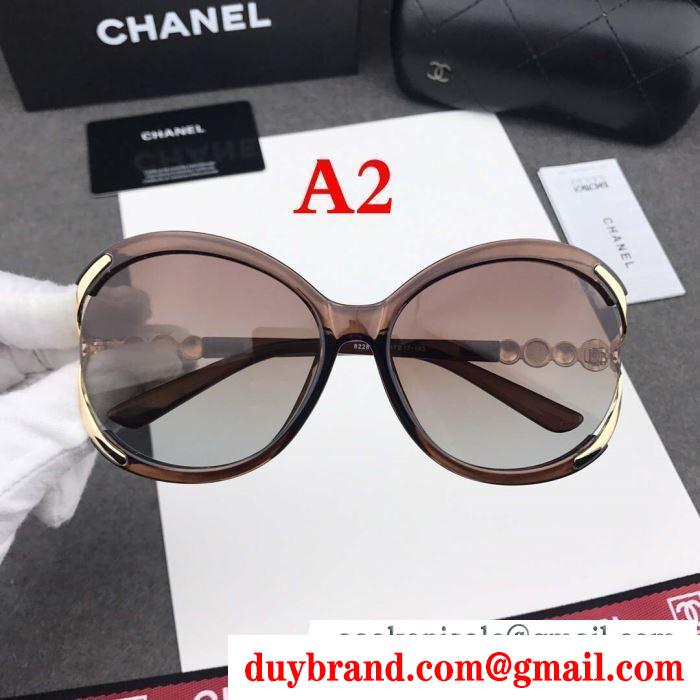  chanel 春夏トレンド先取り サングラス 2019年トレンド情報 4色可選