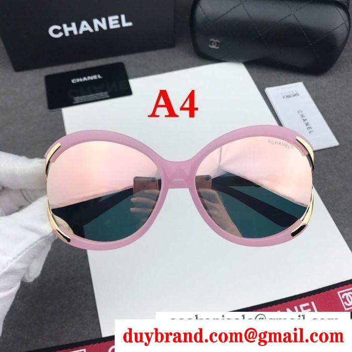  chanel 春夏トレンド先取り サングラス 2019年トレンド情報 4色可選