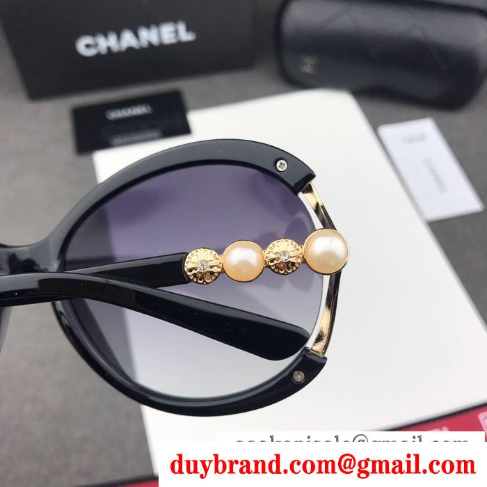  chanel 春夏トレンド先取り サングラス 2019年トレンド情報 4色可選